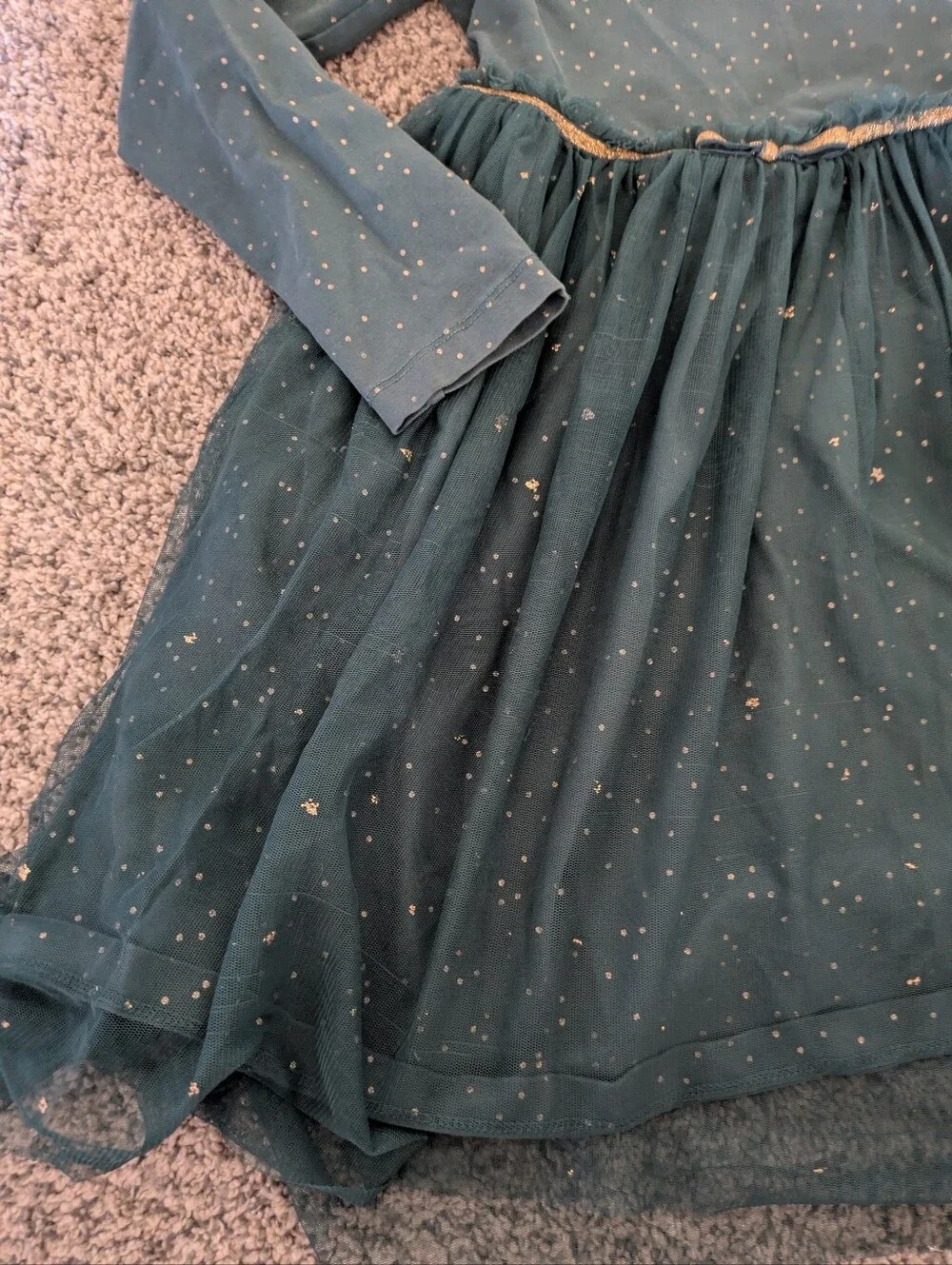 Hanna Andersson Super Soft Shimmer Tulle Skater Dress